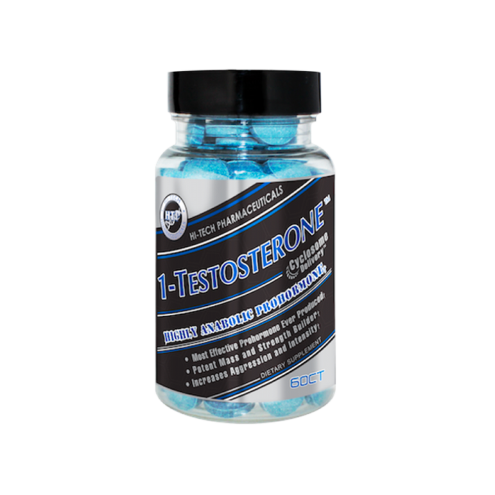 Hi-Tech 1-Testosterone 60 Tabs - Non-Steroidal Muscle Enhancers