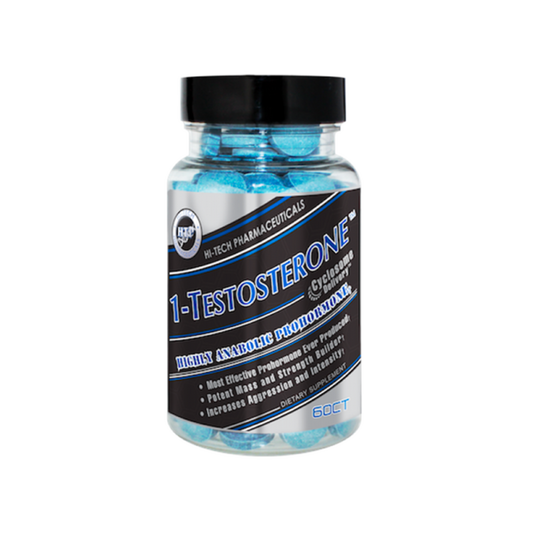 Hi-Tech 1-Testosterone 60 Tabs - Non-Steroidal Muscle Enhancers