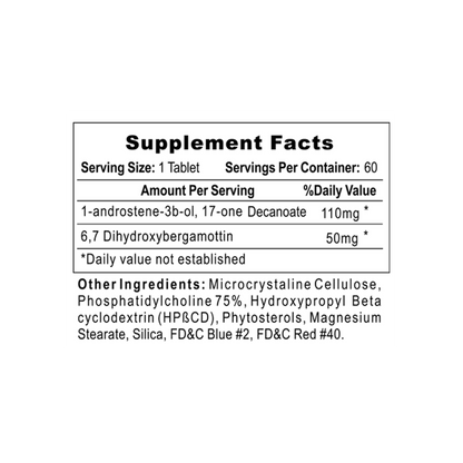 Hi-Tech 1-Testosterone 60 Tabs - Non-Steroidal Muscle Enhancers