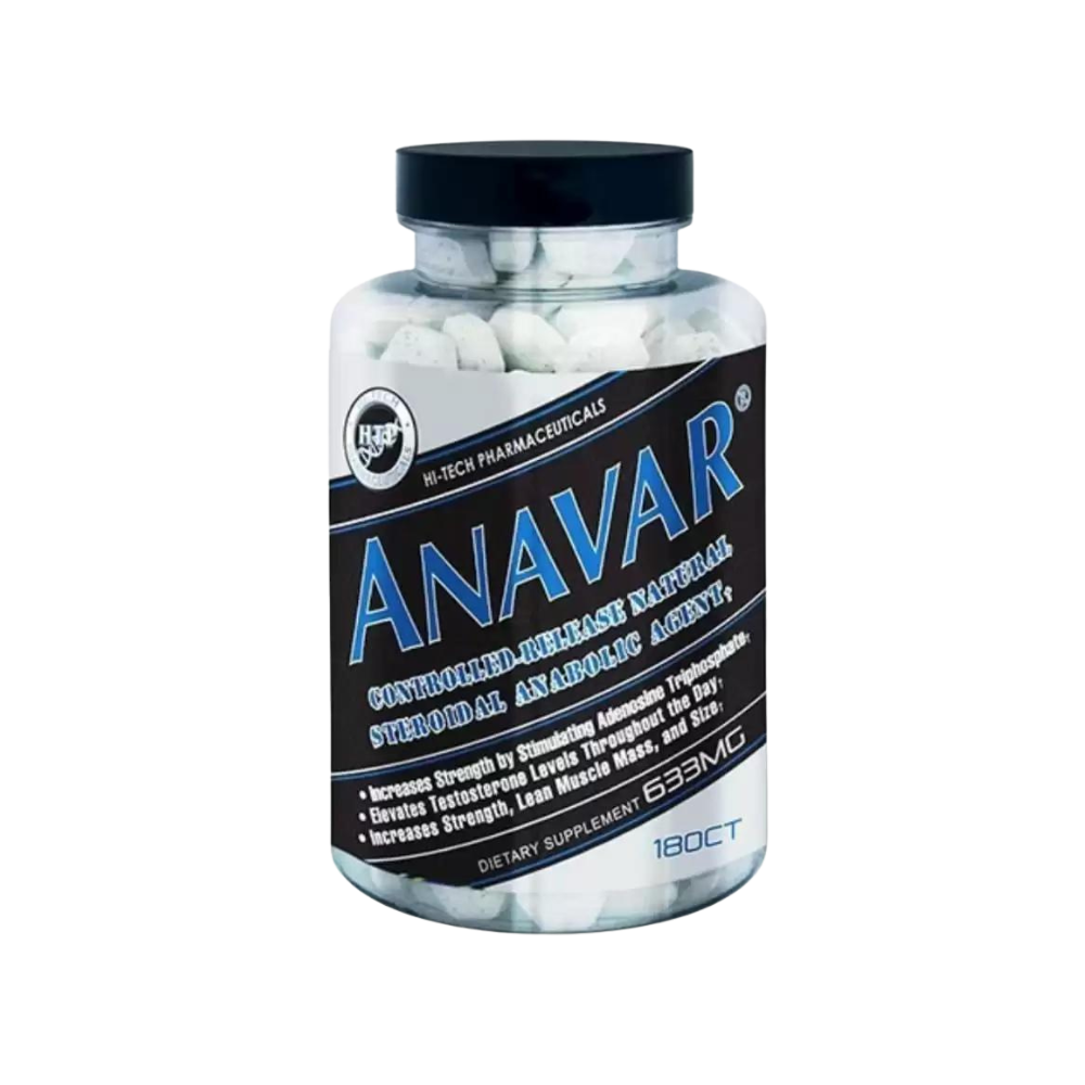 Hi-Tech Anavar 180 Tabs - Non-Steroidal Muscle Enhancers