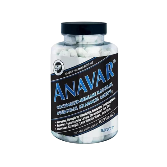 Hi-Tech Anavar 180 Tabs - Non-Steroidal Muscle Enhancers