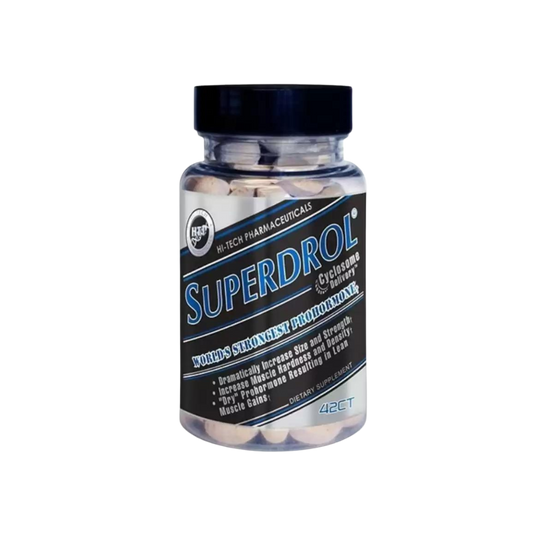 Hi-Tech HTP Superdrol 42 Tabs- Non-Steroidal Muscle Enhancers