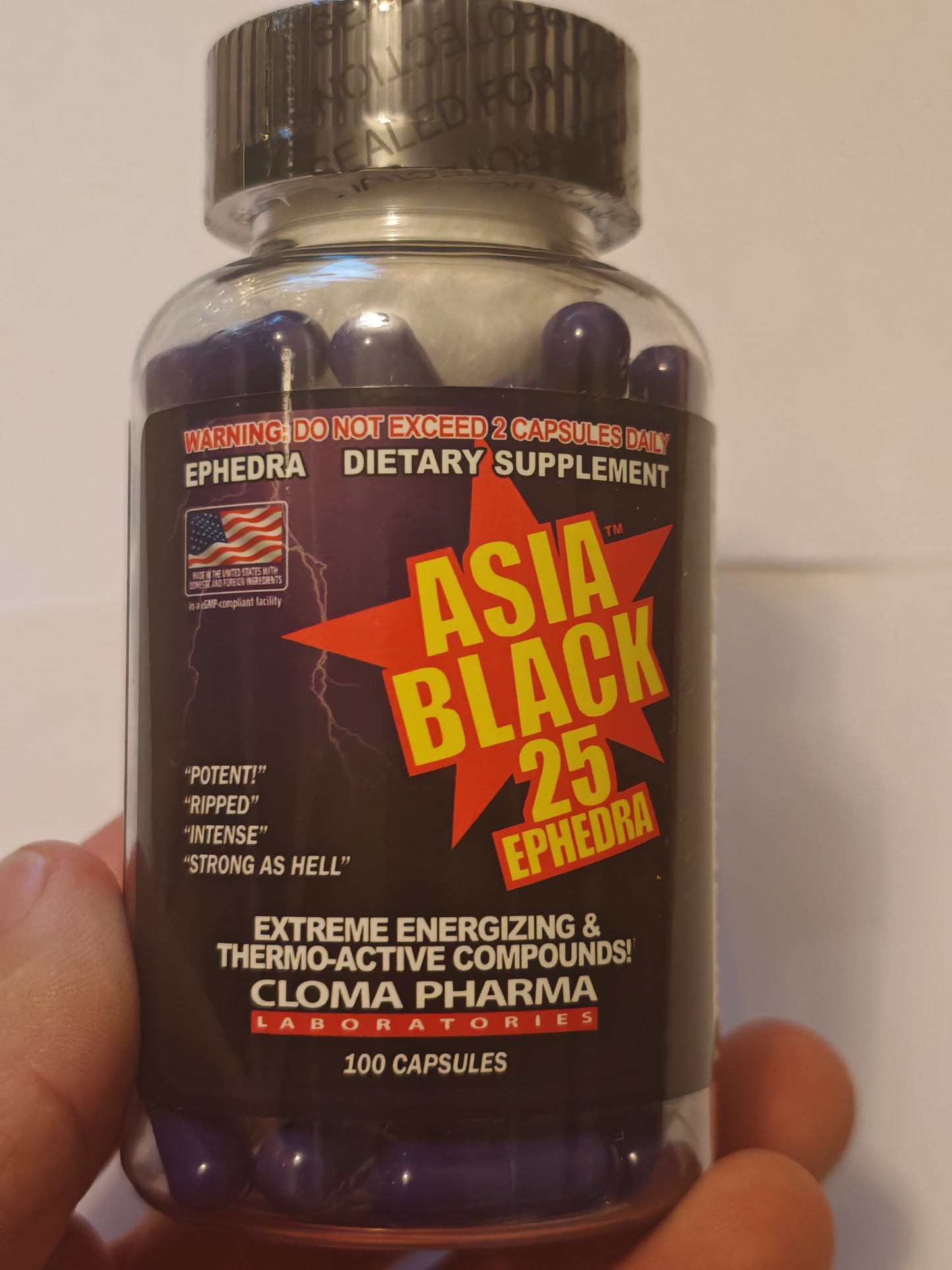 Cloma Pharma Asia Black 100 caps