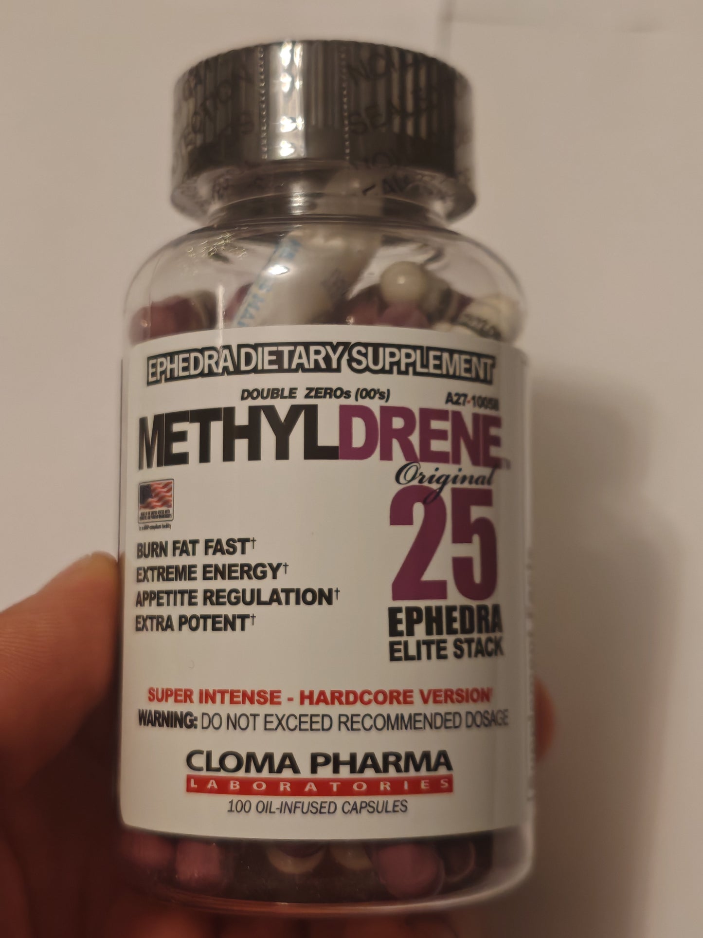 Cloma Pharma Methyldrene 25 Elite Stack 100  Caps