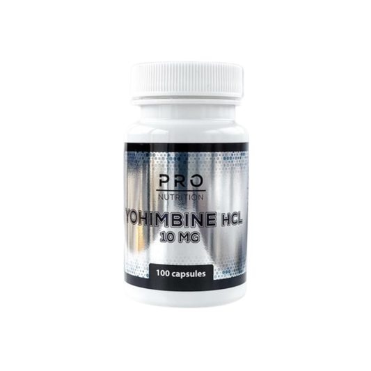 Pro Nutrition Yohimbine HCL 10mg 100 Caps