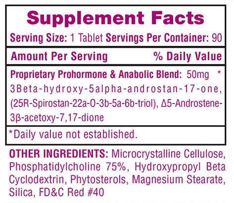 Hi-Tech Pharmaceuticals Winstrol 90tab- Non-Steroidal Muscle Enhancers